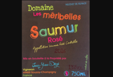 Domaine des Méribelles. Saumur rosé