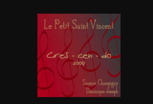 Le Petit Saint-Vincent. Cres-cen-do