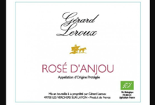 Domaine Gérard Leroux. Rosé d'Anjou