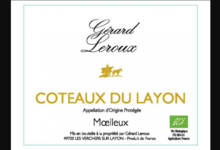 Domaine Gérard Leroux. Coteaux du Layon
