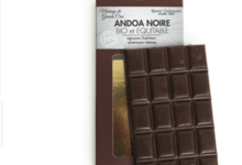 Benoit Chocolats. Tablette chocolat noir grand cru 70 % Andoa