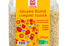 Celnat. Graines de sésame blond complet toasté