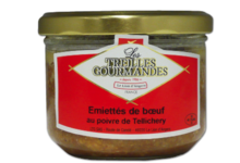 Les Treilles Gourmandes. Emiéttés de boeuf au poivre de Tellichery