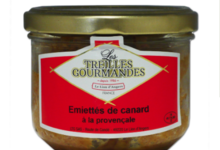 Les Treilles Gourmandes. Emiéttés de canard à la Provençale