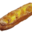 Boulangerie sucré salé. L'éclair du boulanger abricot