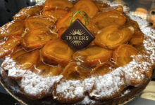 Maison Travers. Tarte à l'abricot
