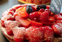 Boulangerie Lumineau. Tarte aux fruits