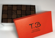Patisserie chocolaterie TB. Boîte de chocolats