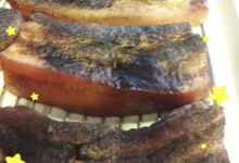 Boucherie de L'Estuaire. Lard rôti