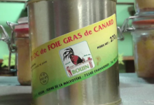 Ferme de la Malvoyère. Bloc de foie gras de canard 