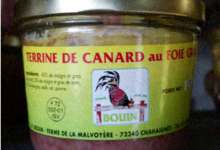 Ferme de la Malvoyère. Terrine de canard au foie gras