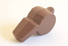 sifflet au chocolat au lait praliné