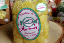 Confiserie des Ardennes. Sachet goût "Bergamote" 