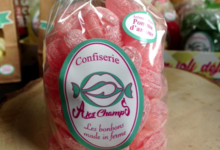 Confiserie des Ardennes. Sachet goût "Pomme d'amour"