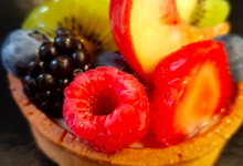 Le Mont Olympe. Tartelette aux fruits