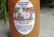 Le jardin aux abeilles. Jus de pomme