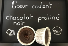 Pol Bouchex. coeur coulant chocolat noir/praliné