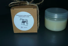 baume pour le corps au lait de jument parfum vanille