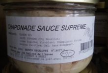 Les délices de l'Arnes. Chapon sauce suprême
