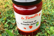 La fermette. Confiture de groseille épépinée