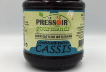 Le pressoir des gourmands. Confiture de cassis