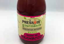 Le pressoir des gourmands. Nectar de framboise