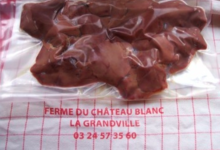 Ferme Du Château Blanc. Foies de volaille