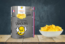 Thaas chips. Chips nature snacking