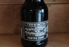 Brasserie De La Tête De Chou. Bière Porter fumé