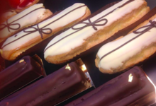 Boulangerie patisserie Guenard. Eclairs