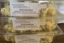 Ferme de la harnoterie. Salade piémontaise