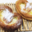 Lunettes à la crème pâtissière et sucre glace