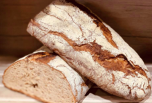 Boulangerie Villeflose. Pain 100% levain
