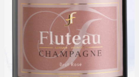 Champagne Fluteau. Cuvée rubis rosé