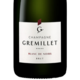 Champagne Gremillet. Brut blanc de noirs