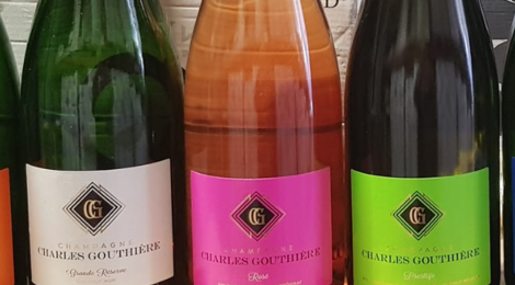 Champagne Charles Gouthiere. Brut rosé Grande Réserve