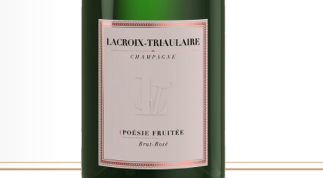 Champagne Lacroix Triaulaire. Poésie fruitée