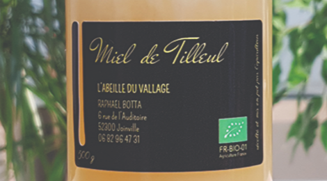 L'abeille du Vallage. Miel de tilleul bio