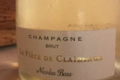 Champagne Nicolas Bass. La pièce de Clairvaux