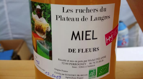 Les Ruchers du Plateau de Langres. Miel de fleurs