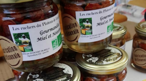 Les Ruchers du Plateau de Langres. Miel et noisettes