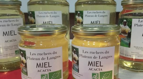 Les Ruchers du Plateau de Langres. Miel acacia
