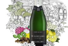 Champagne De Saint Gall. Blanc de blancs millésimé grand cru