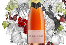 Champagne De Saint Gall. Le rosé premier cru