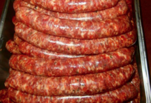 La Ferme d'Orchamps. Merguez de canard