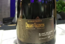 Champagne Driant-Valentin. Cuvée brut blanc de noirs