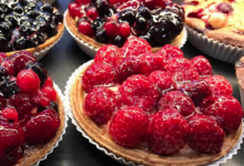Boulangerie Diderot. Tartelette à la framboise