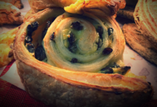 Boulangerie Diderot. Pain aux raisins