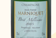Champagne Jean Pierre Marniquet. Brut millésime