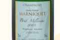 Champagne Jean Pierre Marniquet. Brut millésime